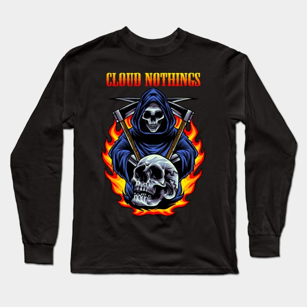 CLOUD NOTHINGS BAND Long Sleeve T-Shirt by MrtimDraws